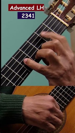 Advanced Left-Hand Guitar Pattern 2341