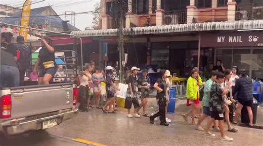Thailand: People Celebrate New Year With Songkran Water Festival