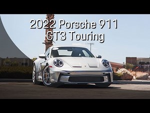 Experience the 2022 Porsche 911 GT3 Touring in Stunning GT Silver Metallic