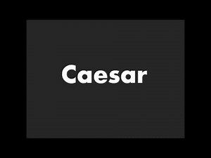 How to Pronounce Caesar
