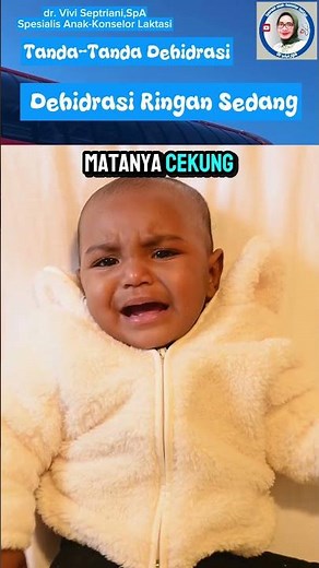 DIARE DAN MUNTAH BISA BUAT ANAK DEHIDRASI, KENALI TANDA-TANDANYA #dokteranakjambi