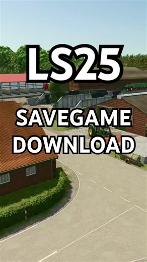 LS25 | KREBACH Savegame Download! #shorts #ls25
