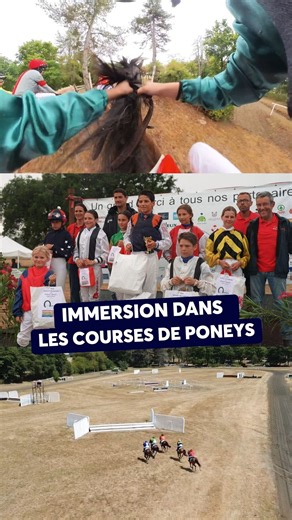 Equidia on Instagram: " Immersion dans les courses de poneys avec @poneysaugalop  Retrouvez le reportage en intégralité sur notre chaîne YouTube"