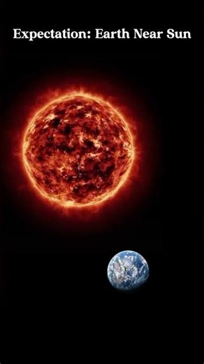 Sun vs Earth size🔥Expectation vs Reality!
