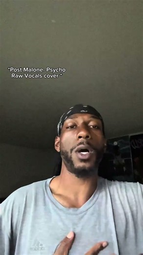 Post Malone-psycho cover #fy #yerrr_itsmekb #music #songs #covers #rawvocals #fypシ