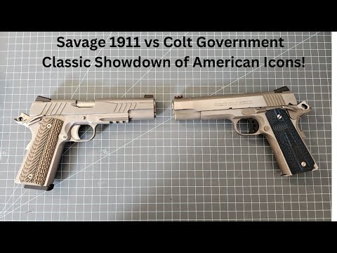 Savage 1911 vs Colt Government – Classic Showdown of American Icons!