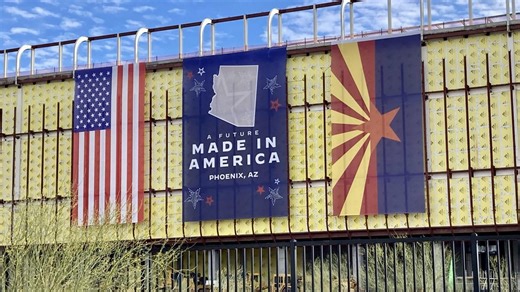 A look at the Taiwan Semiconductor Manufacturing Co. campus in north Phoenix