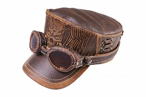 Vintage Style Leather Biker Aviator Steampunk Goggles - Etsy