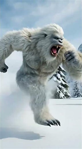 Yeti Follows the Alien Ship 👣🚀