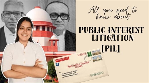Public Interest Litigation (PIL) Concept | Supreme Court of India | Legal Education | Kshiti Jhala