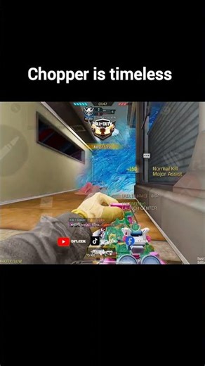 Chopper Builds Go Crazy #codm #shorts