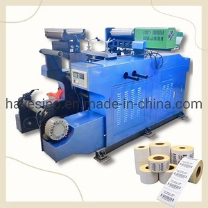 [Hot Item] Supermarket Weighing Scale Label Printing Label Barcode Label Die Cutting Slitting Rewinding Machine