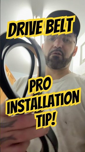 Mechanic Drive Belt Installation SECRET DIY Method 🔥