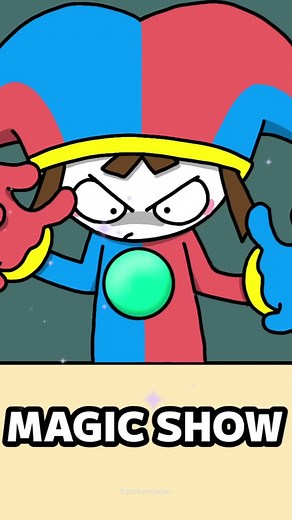 3 Easy Magic Tricks Tutorial Animation 23 by Adorable Jax & Pomni