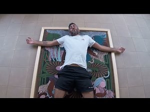 Framing a Giant Woven Tapestry