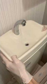トイレ掃除で見落としがちなところを簡単キレイ | Toilet tank cleaning with Utamaro spray