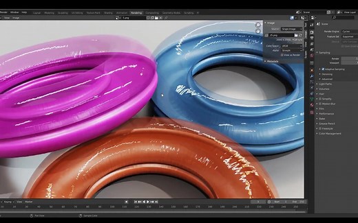 透明材质 Blender 3.0 Transparency Material