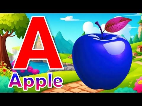 Phonics Song 2 with TWO Words in 3D - A For Airplane - ABC Alphabet Songs with Sounds for Children