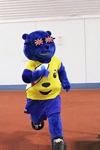 It was the high jump in the last event for BritBear today and it seems he quite enjoyed himself. Our mascot has been doing his thing today to support Children in Need so why not do yours? | British Athletics