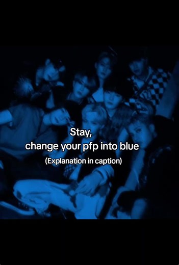 Explanation: There are some people who are using AI to create certain pictures of K-pop idols, such as Stray Kids, BTS, or Black Pink. So let's turn our pfp blue. Don't forget to send this to more people to reach as many people as possible! 💙 #deepfake #skz #staysupport #fyp #fyy