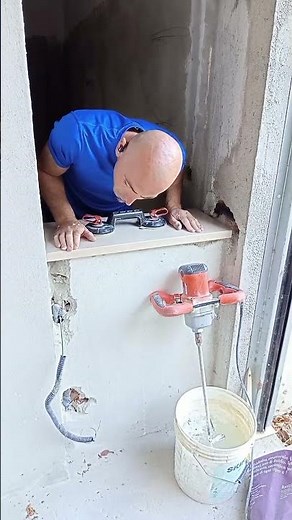 Posa soglia di marmo