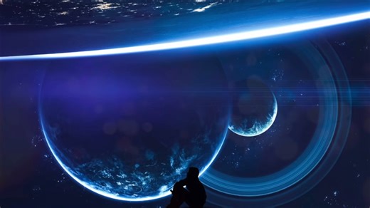 感受与连接宇宙意识｜放空、宁静、治愈和无限｜冥想睡眠音乐 963Hz 和 528Hz