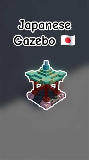 Japanese Gazebo | Minecraft Build