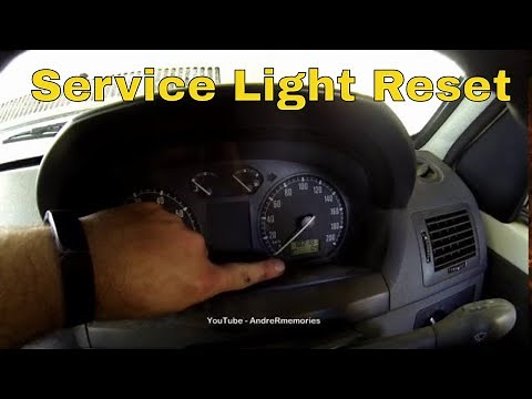 Volkswagen Golf MK1 Service Light Reset