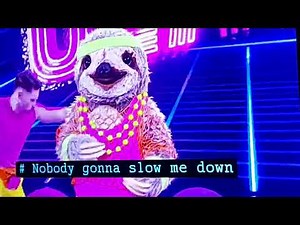 Sloths 1st performance masked singer UK S7