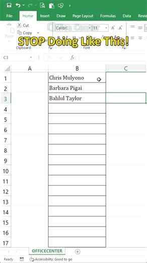 STOP Dragging! 🛑 Excel Quick Fill with CTRL+ENTER #excel #dataextractor #exceltips #exceltutorial