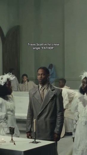 Ye just dropped the music video for “FATHER” starring Travis Scott from his new album “BULLY” #kanyewest #ye #bully #travisscott #kanye