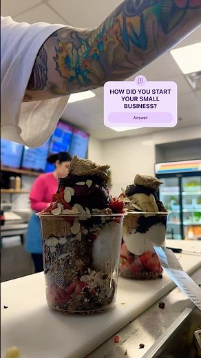 How did you start your acai shop?!￼