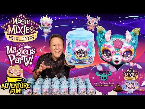 Magic Mixies Mixlings “Magicus Party” Series 4 Limited Edition Xander AdventureFun Toy review!