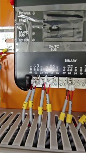 Chiller ka CMS panel wiring