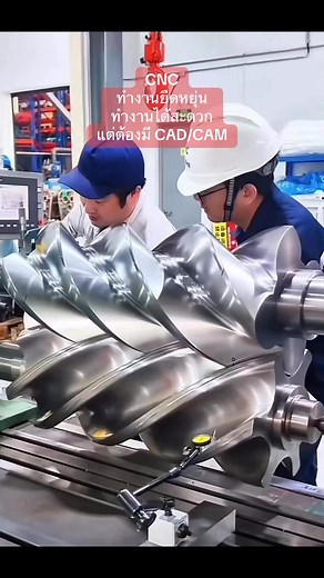 #CNC ทำงานยืดหยุ่นทำงานได้สะดวกแต่ต้องมี CAD/CAM #screwcompressor #cadcamcnc | SmartCNCs
