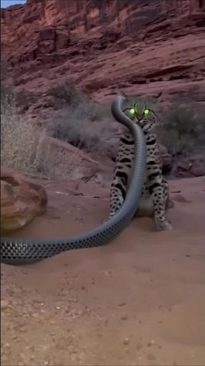 Big Cat vs Giant Snake | Real Wild Animal Face-Off Caught on Camera