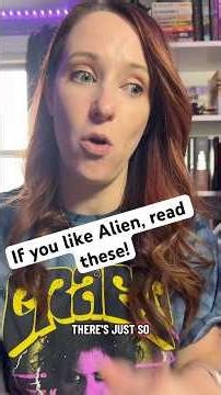 Are you a huge fan of Alien like me? Here are some book recs! #scifibooks #horrorbooks