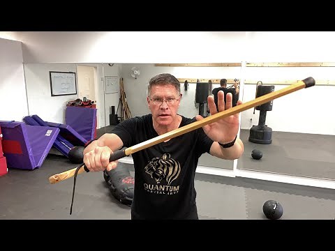 Self defense for seniors: walking cane self defense