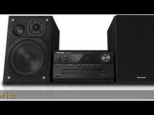Panasonic SC-PMX94EG-K Micro HiFi System (120 W RMS, Digital DAB+, CD, UKW , Bluetooth, USB, AUX) s