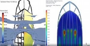 CFD-FEA coupling in Simcenter - lowering pressure and stress - Simcenter