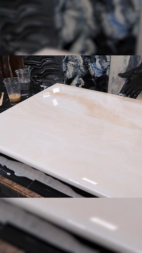 13K views · 189 reactions | You can turn any ordinary piece of wood into a beautiful epoxy marble masterpiece that mimics the look of organic stone found in nature. Have questions or just don't know where to start? Feel free to email our customer success team directly at stonecoatcountertops@gmail.com #epoxy #stonecoat #stonecoatcountertops #scc #diycountertops #epoxydiy | Stonecoatcountertops.com | Facebook