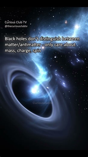 When antimatter crosses the event horizon, it adds to the black hole's mass just like regular matter