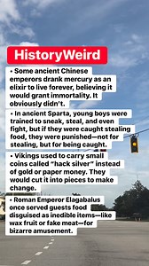 150K views · 359 reactions | Weird & Shocking Facts from Ancient History #highlights #WeirdHistory #AncientSecrets #HistoryFacts #BizarreButTrue #MindBlowingHistory #HistoryBuff #FunFactFriday #WeirdHistory #AncientSecrets #HistoryFacts #BizarreButTrue #MindBlowingHistory #HistoryBuff #FunFactFriday (or adapt to day) #AncientWorld #ShockingHistory #HistoryIsWeird | Filling Food from Home | Facebook