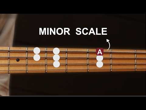 Minor Scale for Beginners (Bass Lesson)