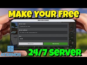 How To Make Your Own 24/7 Server In Minecraft PE 1.21+ 😱(2025)