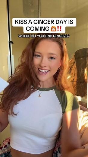 Find Your Ginger: Celebrate National Kiss a Ginger Day