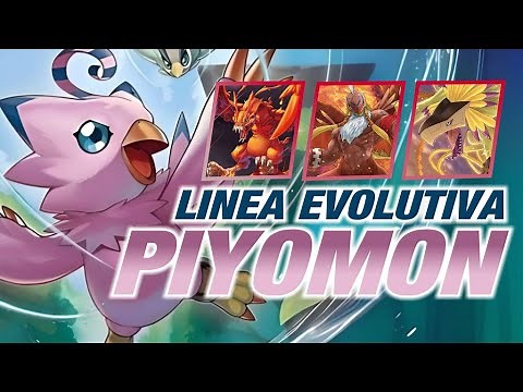 LINEA EVOLUTIVA DE PIYOMON (BIYOMON) #DIGIMON