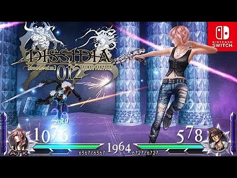 Dissidia 012: Duodecim Nintendo Switch Gameplay