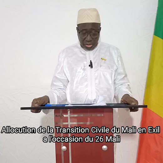 Transition civile du Mali en exil 26 mars 2026
