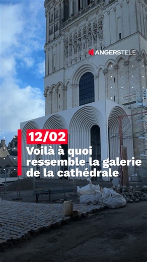 Son inauguration officielle n'aura lieu que le 9 avril prochain mais les Angevins peuvent déjà voir à quoi ressemblera la Galilée, la galerie qui protégera les sculptures polychromes de la cathédrale d'Angers. A vous de vous faire un avis. @kkaa_official @prefet_49 #Angers #maineetloire #paysdelaloire #patrimoine | Angers télé